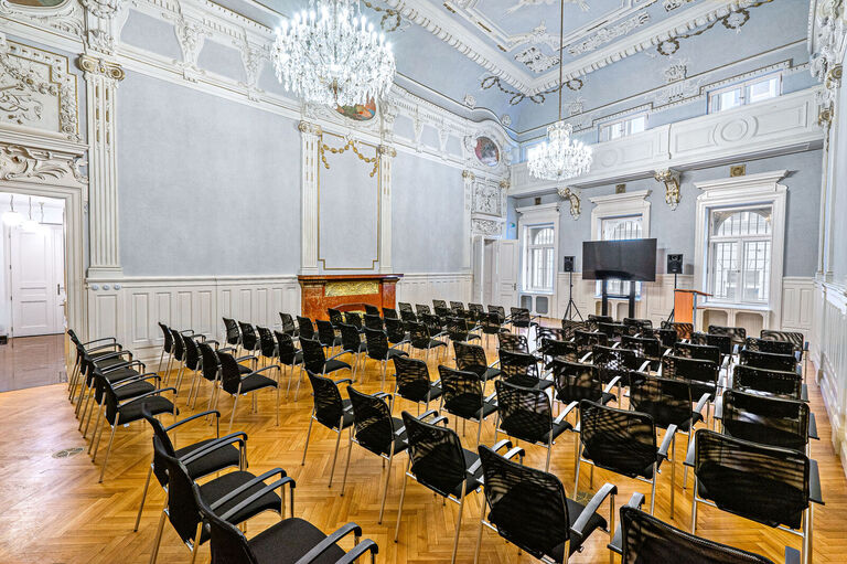 Fotografie nemovitosti - Pronájem konferenčního sálu, 112 m2, ul. Krocínova, Praha 1 - Staré Město