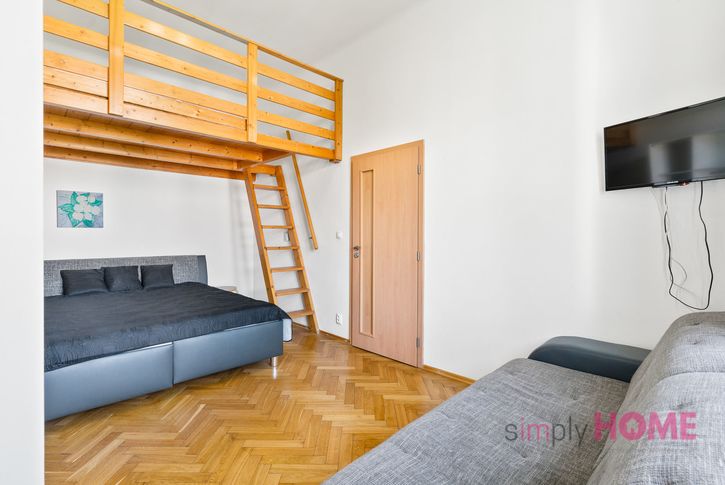 Prodej byt 1+1, 36 m2, ul. Korunní, Praha 2 - Vinohrady