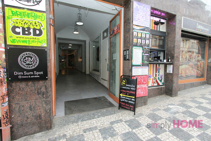Pronájem obchodních prostor, 9 m2, ul. Milady Horákové, Praha 7 - Holešovice