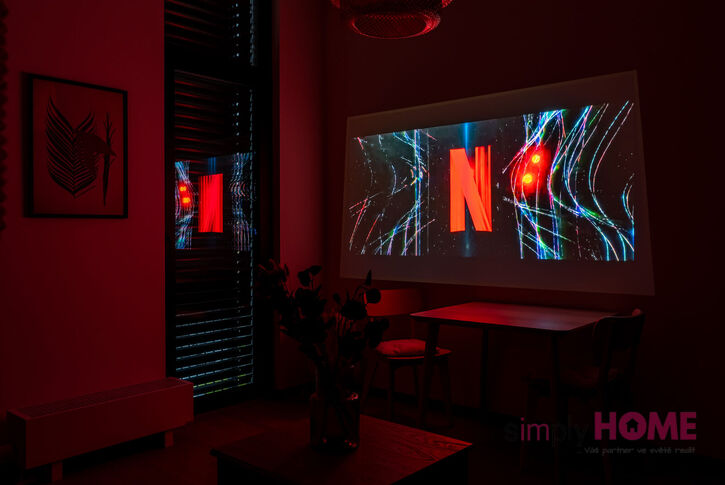 Pronájem loftového bytu 1+kk/balkón + sklep, 37/4/4 m2, ulice V Háji, Praha 7 - Holešovice