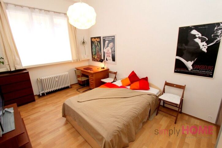 Pronájem byt 2+kk, 40m2, ul. Sokolovská, Praha 8 - Karlín