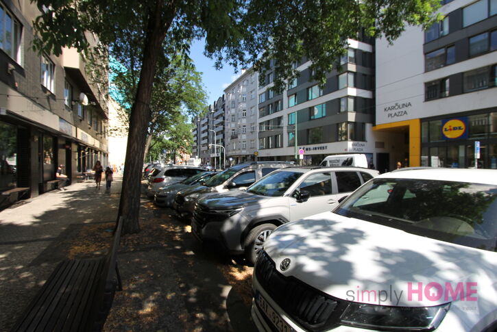 Pronájem byt 2+kk, 40m2, ul. Sokolovská, Praha 8 - Karlín